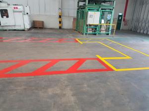 Safety lines to Dispatch store Crown packaging Wisbech (2)